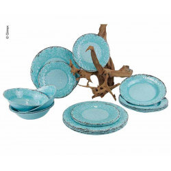 VAJILLA OPALO MELAMINA 12 PCS
